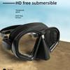 Low Volume Freediving Snorkeling Mask Anti-Fog Tempered Glass Soft Silicone Myopia Available Scuba Diving Goggles for Men Women