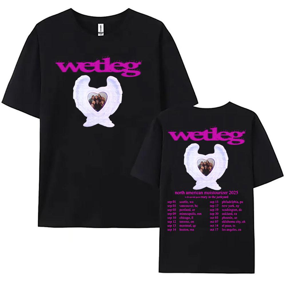 

Singer Wet Leg Moisturizer Album Tshirt Summer Cotton Women Men Tshirts Casual Loose Short Sleeve T Shirt Streetwear Female Tee 2XL