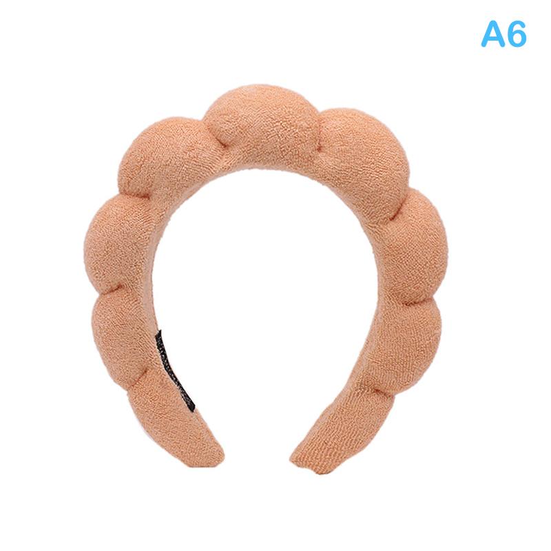 Hair Hoop Pokrývky hlavy Vlasové doplňky pro mytí obličejových čelenek Make-up čelenky