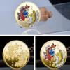 Hot Chinese Fu Koi Commemorative Coin Gold Coin Good Luck To You Color Carp Medal Silver Coins Embossed Metal Craft Badge Gift