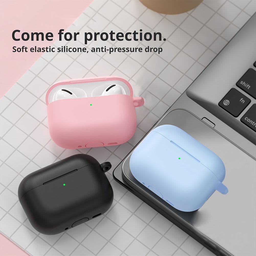 Case For Airpods Pro 3 Silicone Protective Case Bluetooth Wireless Earphone Cover For Air Pods Pro3/ Apple Air Pods Pro 3 Case