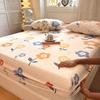 100% Cotton Bed Sheets Bed Bedroom Flower Printed Bed Cover Bedding (excluding Pillowcases) Single/Queen/King Washabl