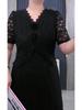 High-end Plus Size Lace Two-Piece Casual Summer Dress for Women