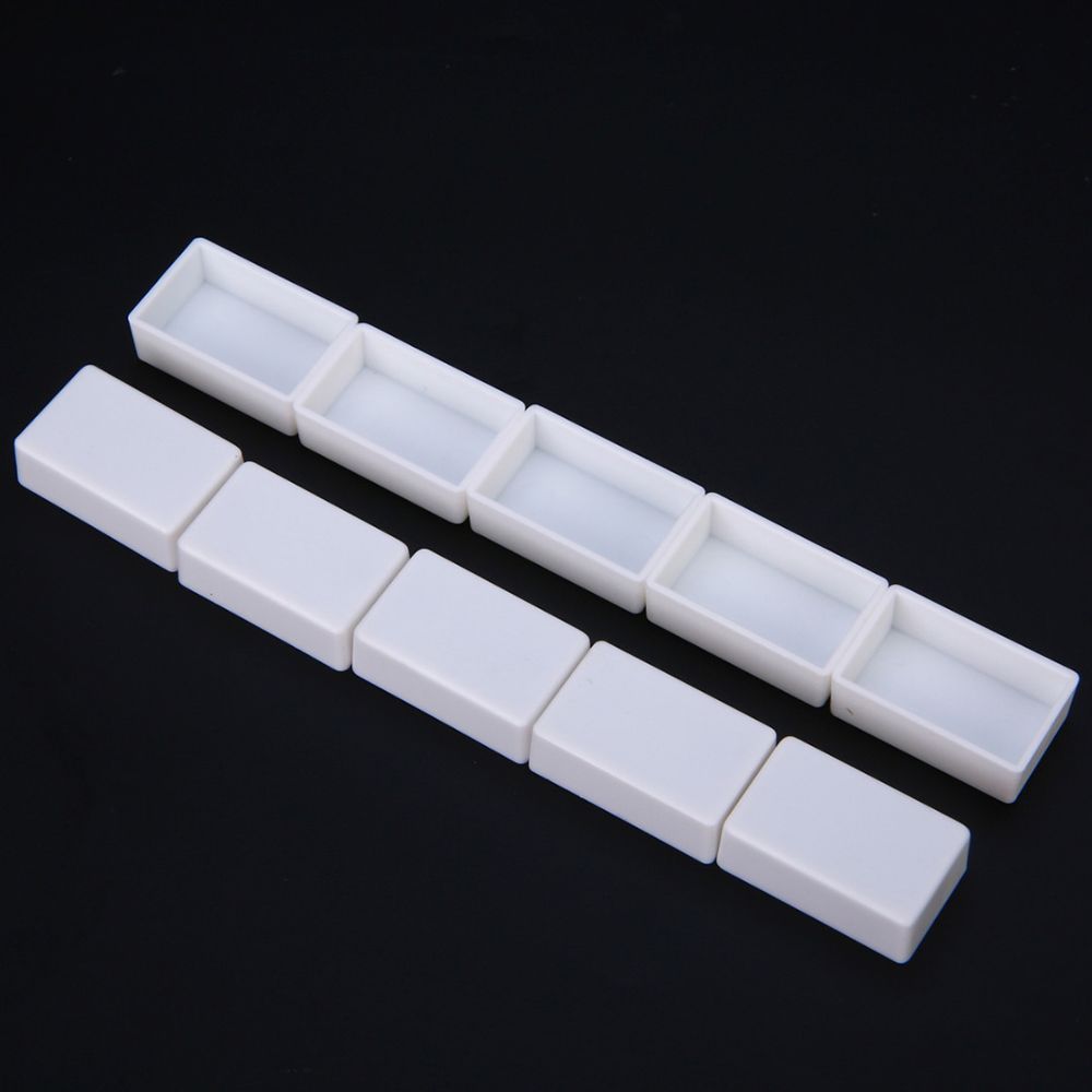 Empty Full Pan Half Pans Plastic Watercolor Paint Grid Painting Supplies Paint Palette Art Supplies
