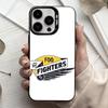 High-octane Band Foo Fighters Phone Case For iPhone17,16,15,14,13,12,11 Plus,Pro Max Candy Silver Plated Inside Cover