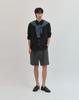 WORK ON BODY OFF Claire Semi-Overfit Linen Shirt [Black]