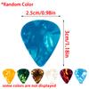 6/12/24/48/100pcs Guitar Picks ABS Guitar Ukulele String Instrument Accessories for Music Lovers Indoor Outdoor Performance XJM