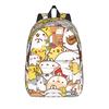 Transformered Comic Knapsack 3d Printing Open-air Knapsacks Female Modern Learner Bags Designer Print Rucksack