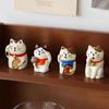 Japanese Style Mini Lucky Cat Ornaments - Trendy Zakka Crafts & Play Figures
