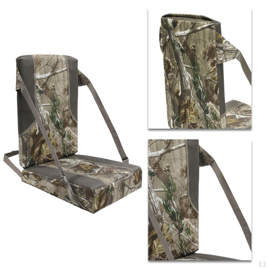 Seat Cushion Back Support Ultralight Padding for Fishing Hunting Sports