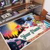 Custom Name Crystal Velvet Rug,Harry Styles Comfortable Anti Slip Floor Mat For Room Decoration