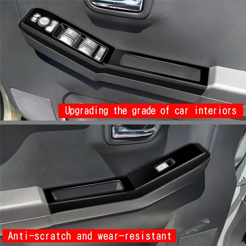 AUTO Car Window Switch Panel Frame Window Glass Lift Button Bezel For Daihatsu Taft 2024 RHD