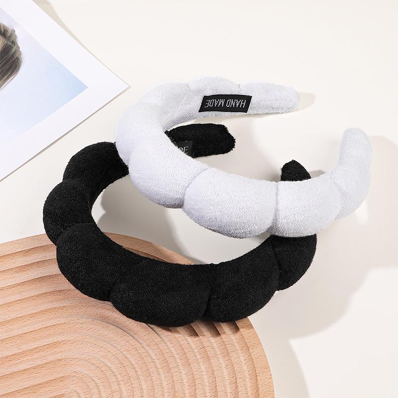 Hair Hoop Pokrývky hlavy Vlasové doplňky pro mytí obličejových čelenek Make-up čelenky