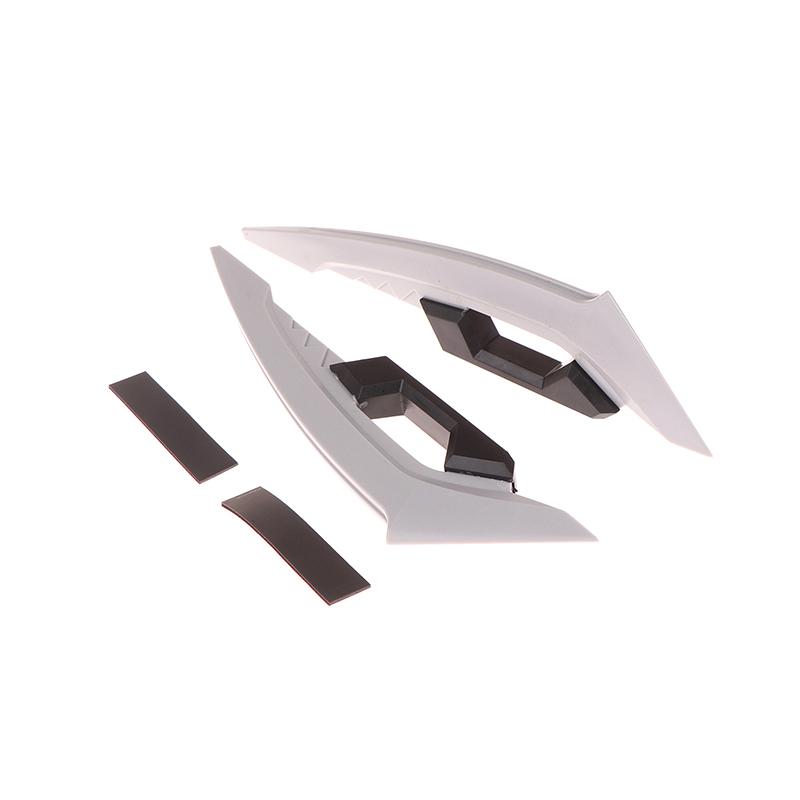 1 Paar Aerodynamischer Spoiler Dynamischer Flügel Dekorationsaufkleber Für Roller Universelles Motorrad Winglet