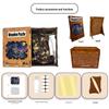 Wooden Double Wolf Interlocking Puzzle and Money Box