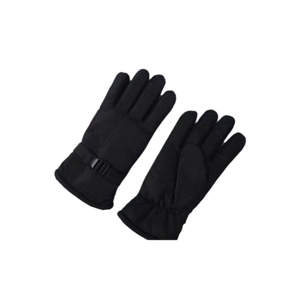 Ski gloves women's winter outdoor riding gloves electric vehicle velvet play snow touch screen thick cotton warm winter cold