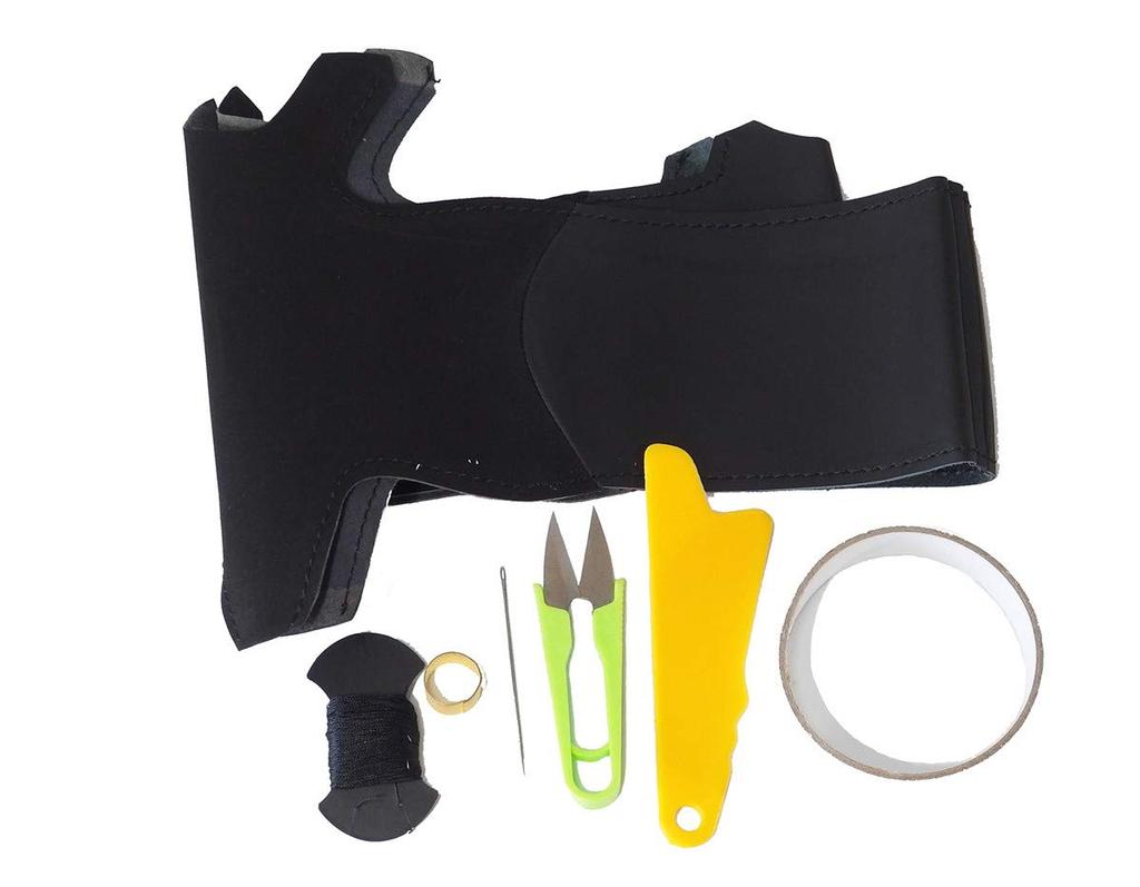 DIY Steering Wheel Leather Wrapping Kit for Nissan Caravan and Teana Black Leather On Both Black Leather On Top and Black and a Black NV350, (E26),
