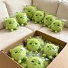 Ugly-Cute Green Alien Cat Plush Pendant & Bag Charm Gift