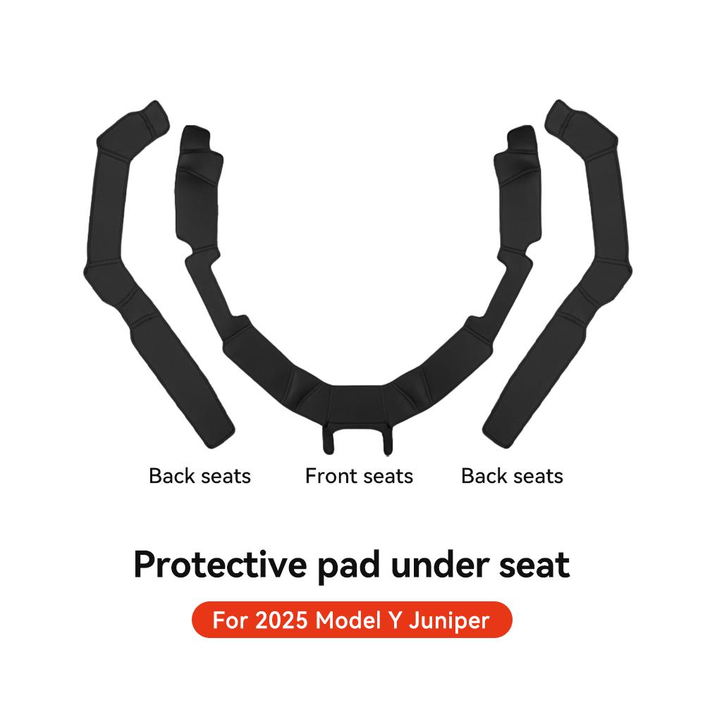 YZ For Tesla Model Y Juniper 2025 New Leather Trunk Mats Fully Surrounded Waterproof Non-Slip Liner Custom Floor Mat Accessories