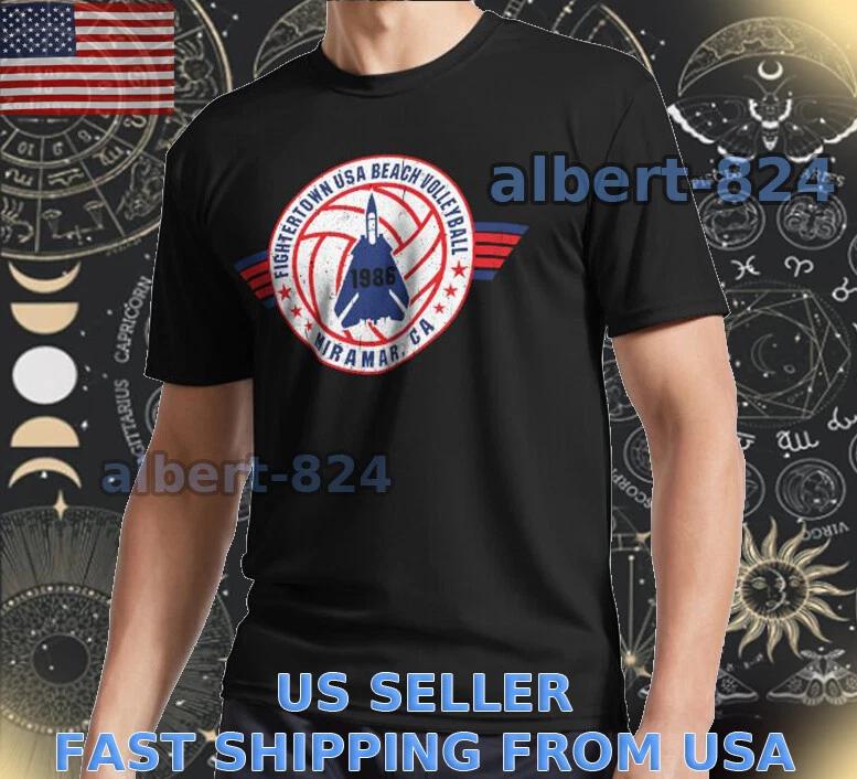 

NEW SHIRT FIGHTERTOWN USA VOLLEYBALL LOGO T shirt FUNNY AMERICAN SIZE S TO 5XL 2XL