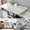 PVC Thickened Waterproof And Oil-proof Marble Wallpaper Self-adhesive Sticker Bathroom Cabinet Cooktop Desktop Decorative Film