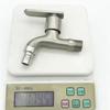 G1/2'' Washing Machine Faucet Tub Tap 304 Stainless Steel Kitchen Faucet Brushed Bathroom Water Faucet Wall Mount Outdoor Garden Faucet
