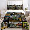 Cartoon Monster Truck All Season Duvet Cover Comforter Bedding Sets Soft Quilt Cover and Pillowcases SingleDoubleQueenKing
