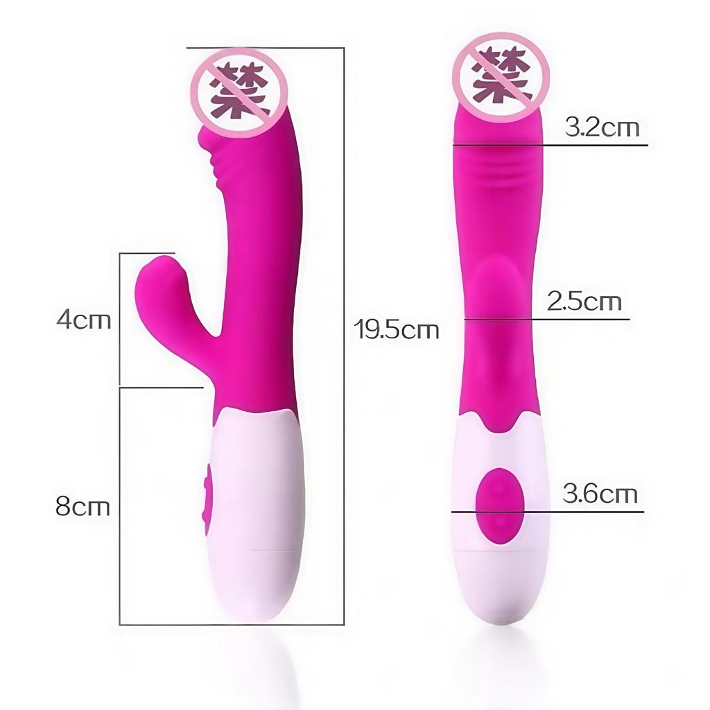 G-Punkt Vibrator mit Dualer Vibration & Variabler Frequenz für Weibliche Selbstbefriedigung