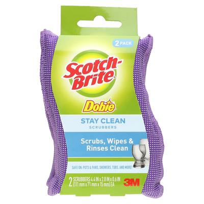 Dobie, Stay Clean Scrubber, 2 Scrubbers