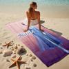 Custom Name Princess Fantasy Stylish Digital Printing Beach Towel Quick‑Drying Absorbent Blanket for Beach Pool Gym Travel
