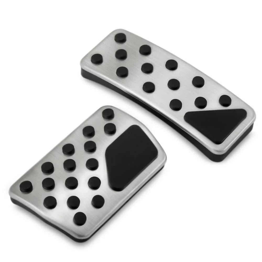 

Педали для автомобиля Jeep Renegade 2015 2016 2017 2018 2019 2020 2024 Накладка из нержавеющей стали для топливного тормоза Нескользящие крышки без сверления