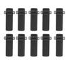 10pcs Radio Belt Clip Replacement Walkie Talkie Belt Clip for Baofeng UV 5R UV 5RA UV 5RB UV 5RC UV 5RD UV 5RE