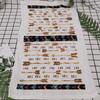 1Pc 38x63cm Colorful Flower Printed Cotton Tea Towel Kitchen Dishcloth Water Absorption Household Cleaning Cloth