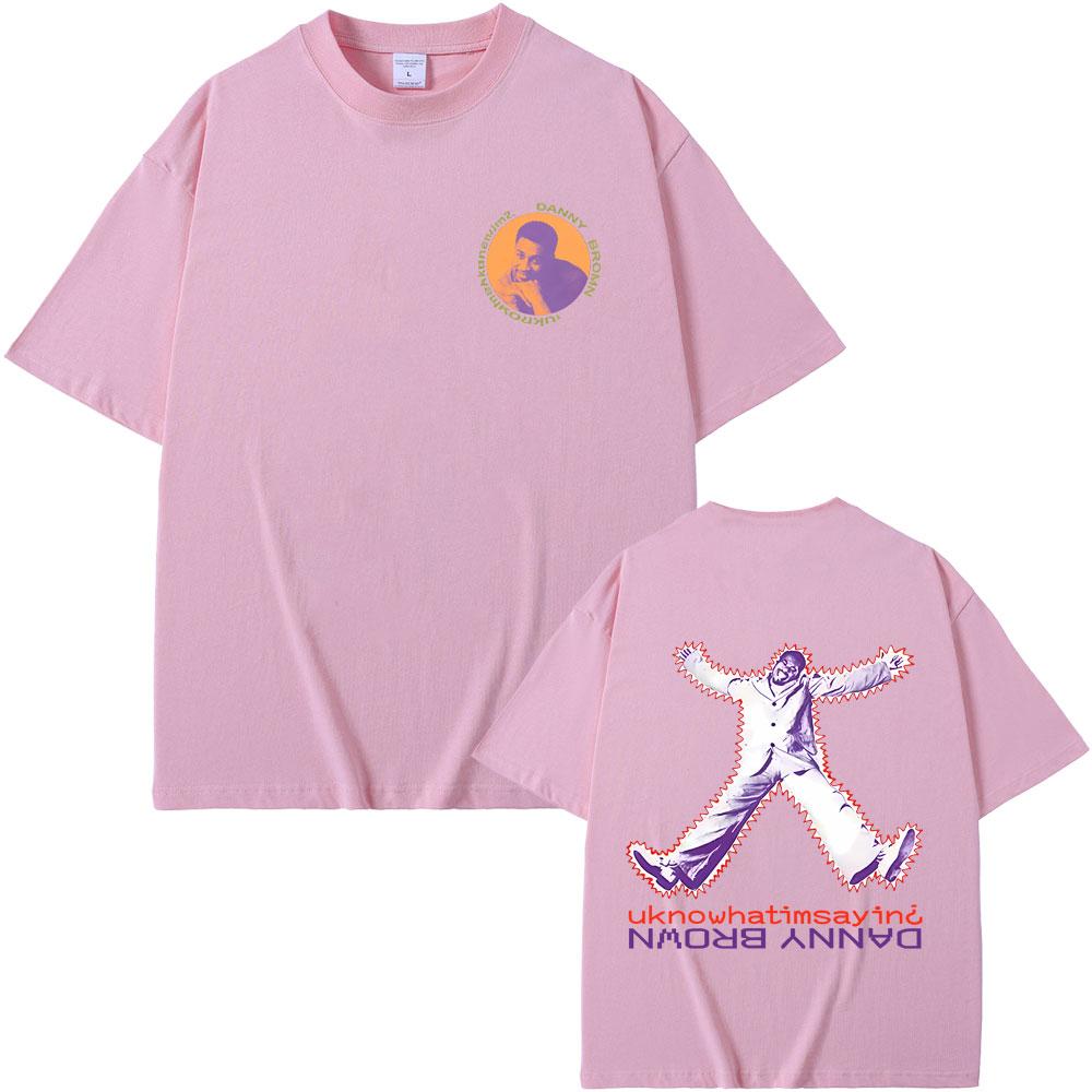 Rapper Danny Brown Uknowhatimsayin Tshirt Quaranta Tour Tshirts Men Women Hip Hop Vintage Oversized T Shirts Summer Streetwear