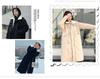 Women's Plus Size Long Velvet Padded Parka - Thick, Warm, Plush Winter Windbreaker
