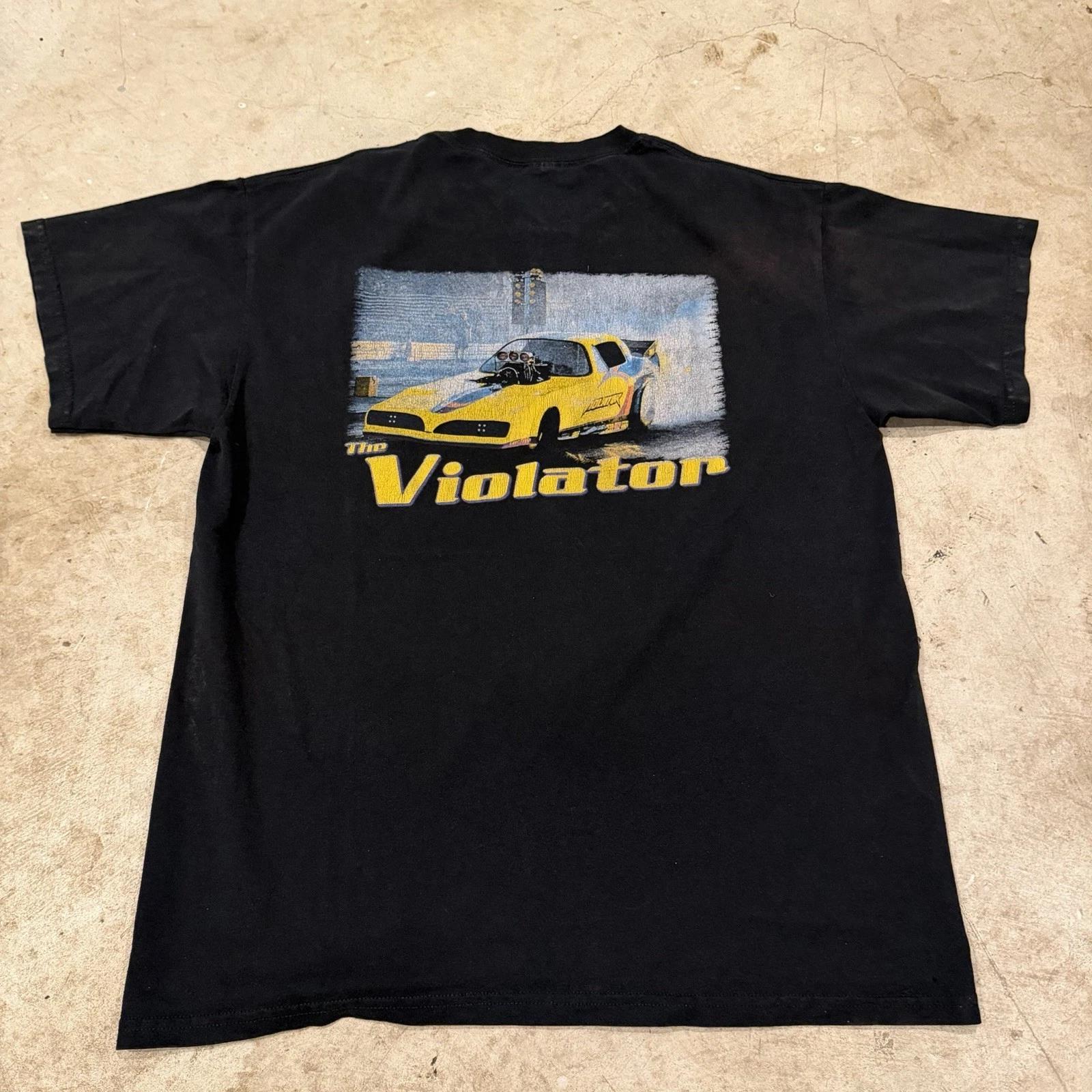 

Vintage Firebird Graphic TT-Shirt Mens Size Large “The Violator” Cars Classics XL