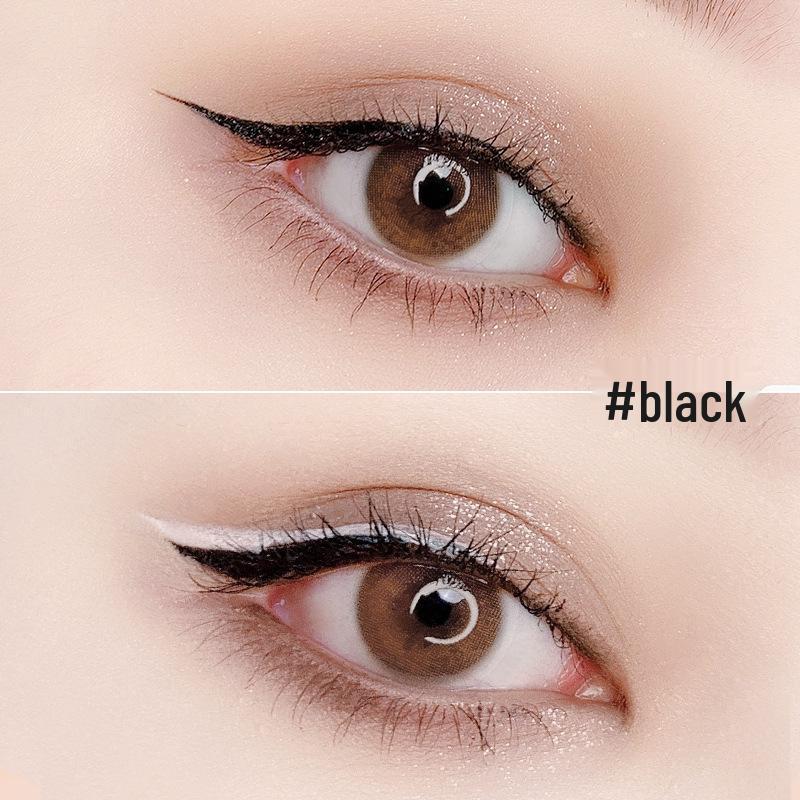 Influencer White Waterproof Ultra-Fine Eyeliner Pen - Long-lasting, Smudge-proof for Beginners and Women’s Color Makeup