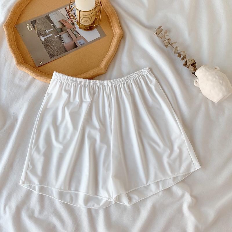 Highwaist Summer Womens Safety Thin Pants Antiexposure Loose Casual Home Leggings Shorts