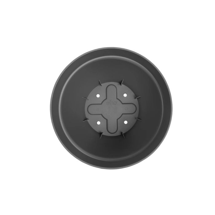 Pot de fleurs rond vibia campana - ø 40 x h.33 cm - anthracite - elho