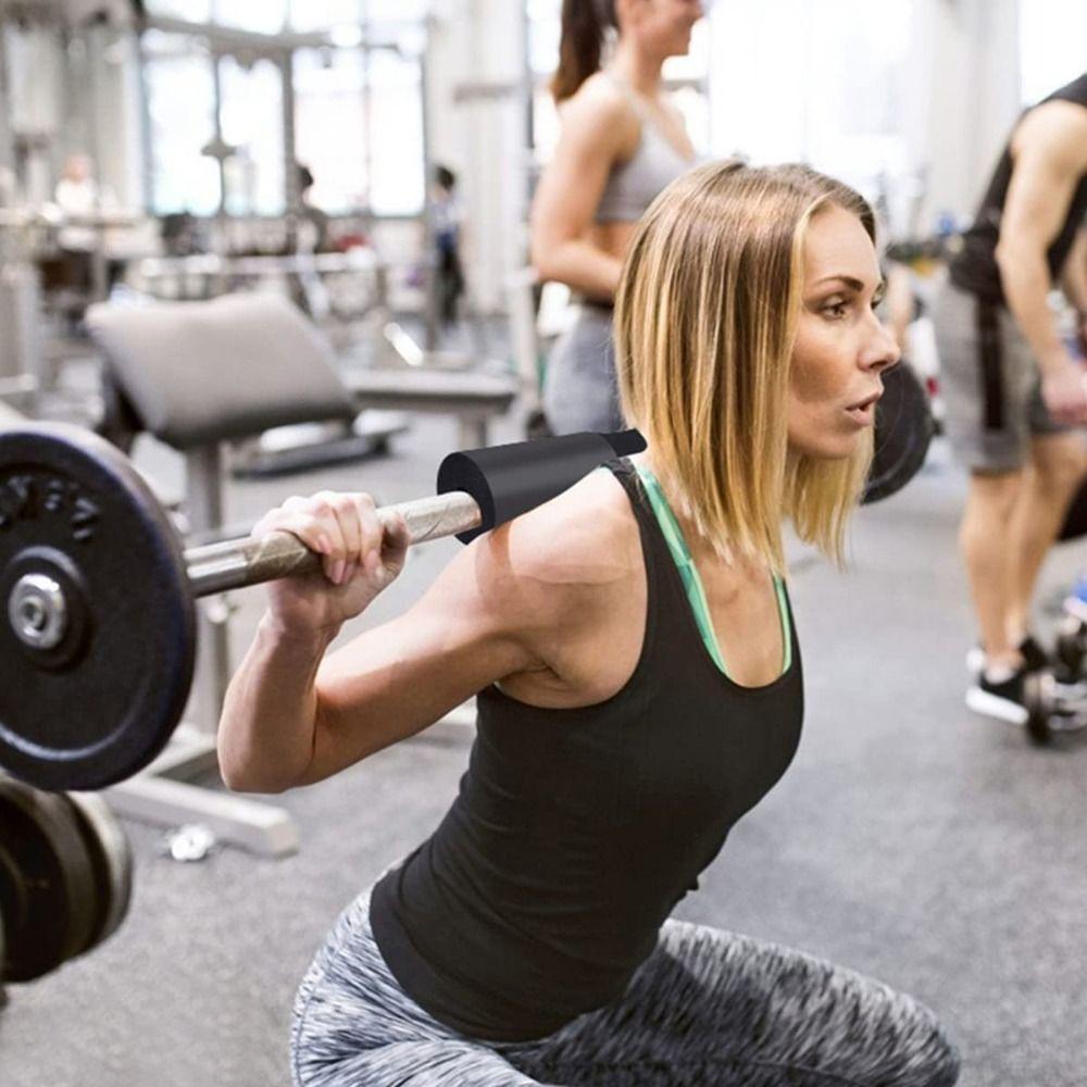 Comfortable Weight Bar Pad Foam Barbell Pad Neck Support Bar Padding  Bodybuilding Gym