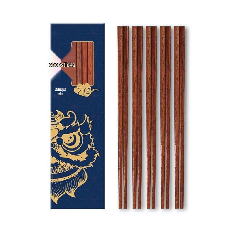 DaXinYuanLin Natural Red Ironwood Chopsticks