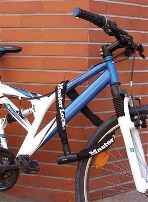 Master Lock Integrated Key Chain Lock 8391EURDPRO [Black Sleeve]