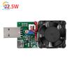 22W 18.5W Electronic Test Load Resistor USB Interface Battery Discharge Capacity Tester with Fan Adjustable Current Module