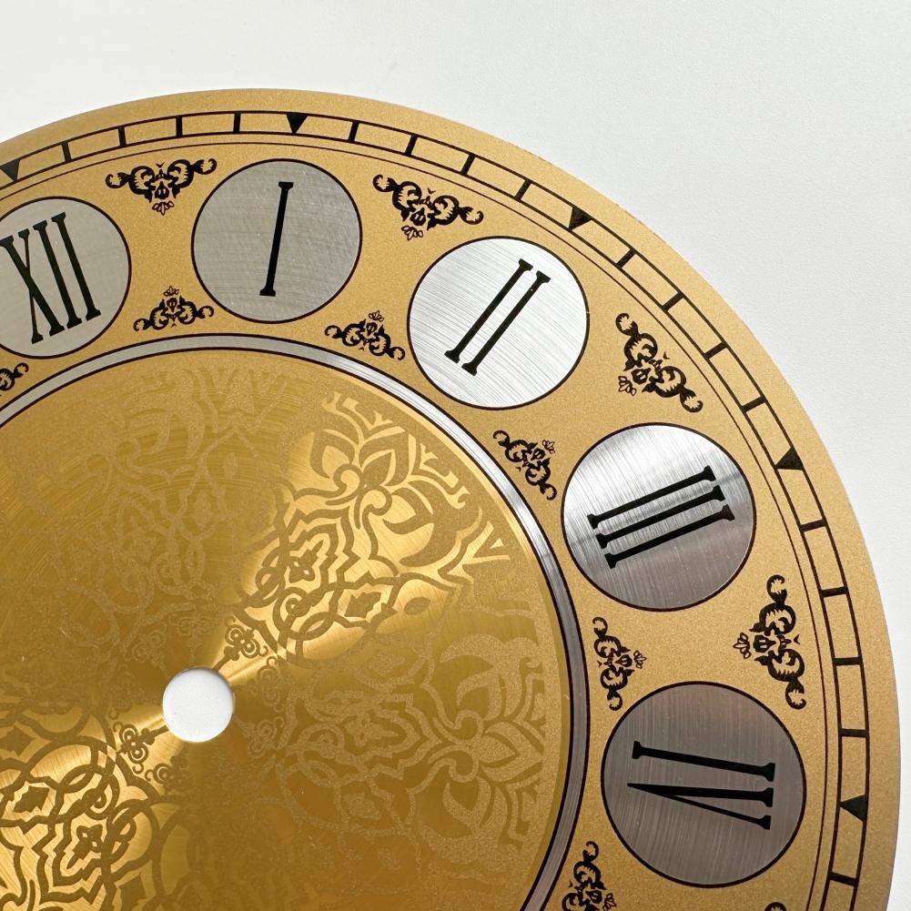 High Quality Aluminum Plate Dial Face Roman Numeral Metal Wire Drawing Process