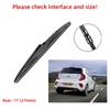 3PCS Wiper Blades For Kia Picanto MK3 2018-2021 24" 14" 11" Fit Front Windshield Windscreen Window Brushes Cutter Accessories 2018 2019 2020 2021