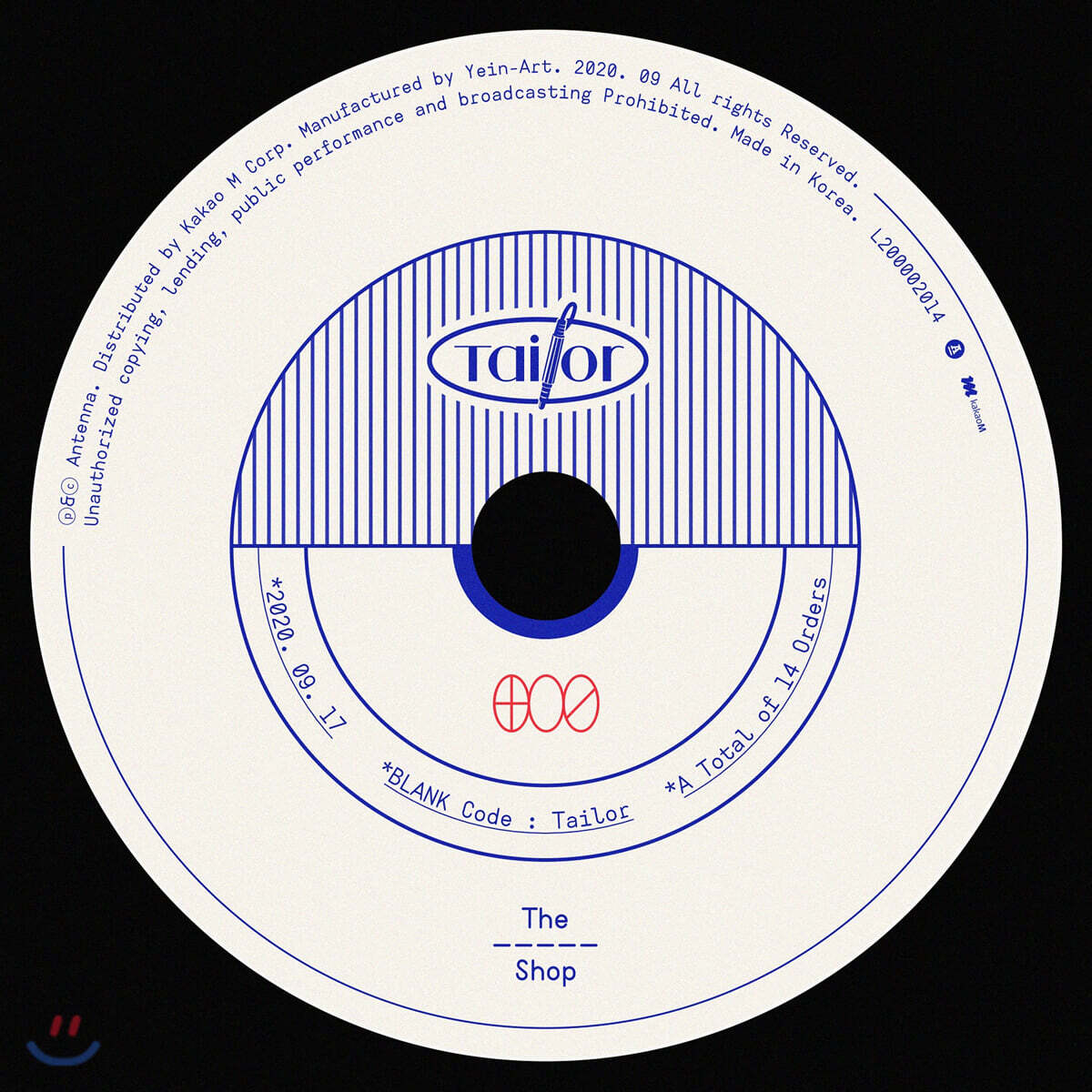 The BLANK Shop - 1st Full Album : Tailor