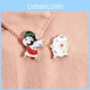 Adorable Cartoon Sheep Brooch Metal Badge For Cute Fashionable Accessory