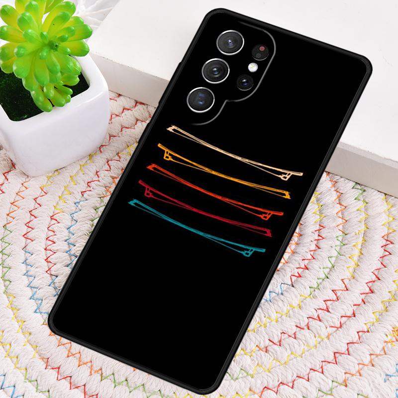 Cool Music Violin C Phone Case for Samsung Galaxy note 10 pro S26 Ultra S23 S24 FE S25 S21 S22 PLUS shockproof Cove
