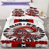 Biancheria da letto AJAX con nome personalizzato, set copripiumino federe, regalo di compleanno per la casa(1 * copripiumino + 2 * federa, senza nucleo)_xia