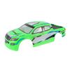 RC Car Body Shell for 1 10 RC Vehicles Universal PVC RC Shell Cover Replacement Part Green